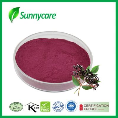এল্ডারবেরি এক্সট্র্যাক্ট জুস পাউডার Sambucus nigra খাদ্য ও পানীয়ের জন্য প্রাকৃতিক রঙ্গক